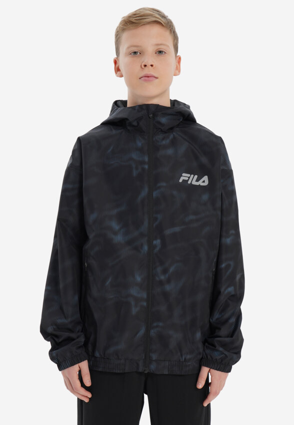 Ветровка для мальчиков FILA, Черный