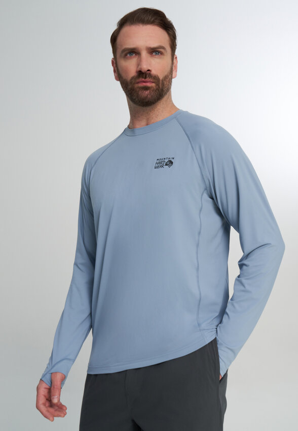 Лонгслив мужской Mountain Hardwear Crater Lake Long Sleeve Crew, Синий