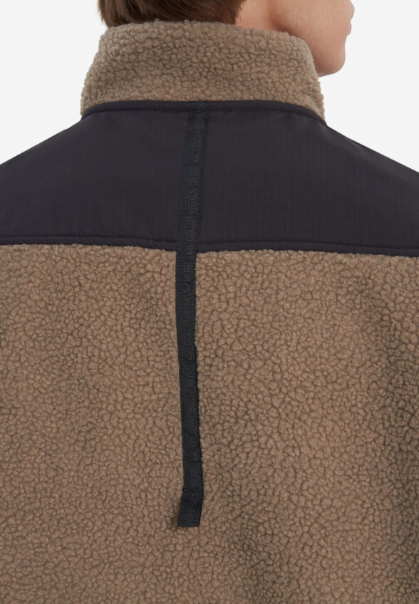 Джемпер флисовый мужской Quiksilver Shallow Water, Коричневый