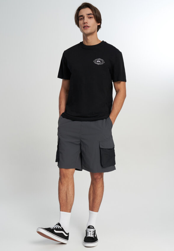 Футболка мужская Quiksilver Nada Mas Tee, Черный