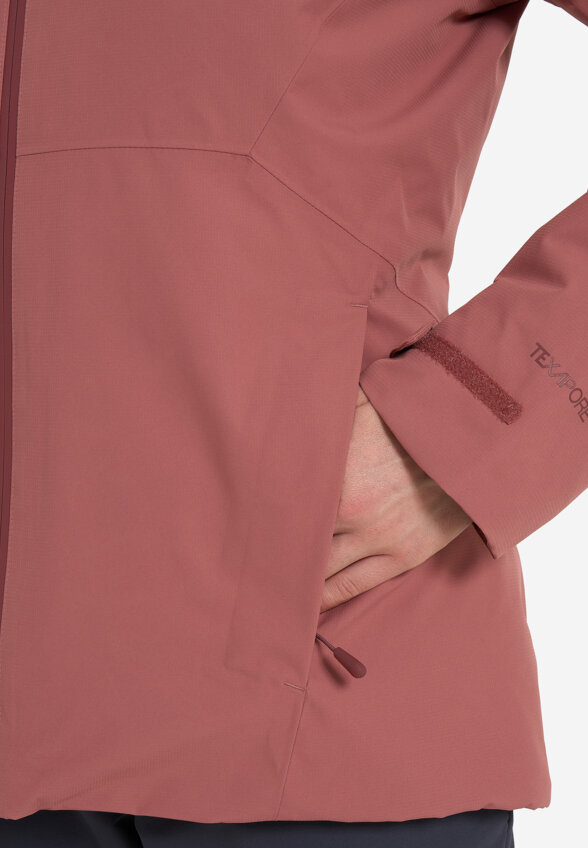 Куртка утепленная женская Jack Wolfskin Wisper, Красный