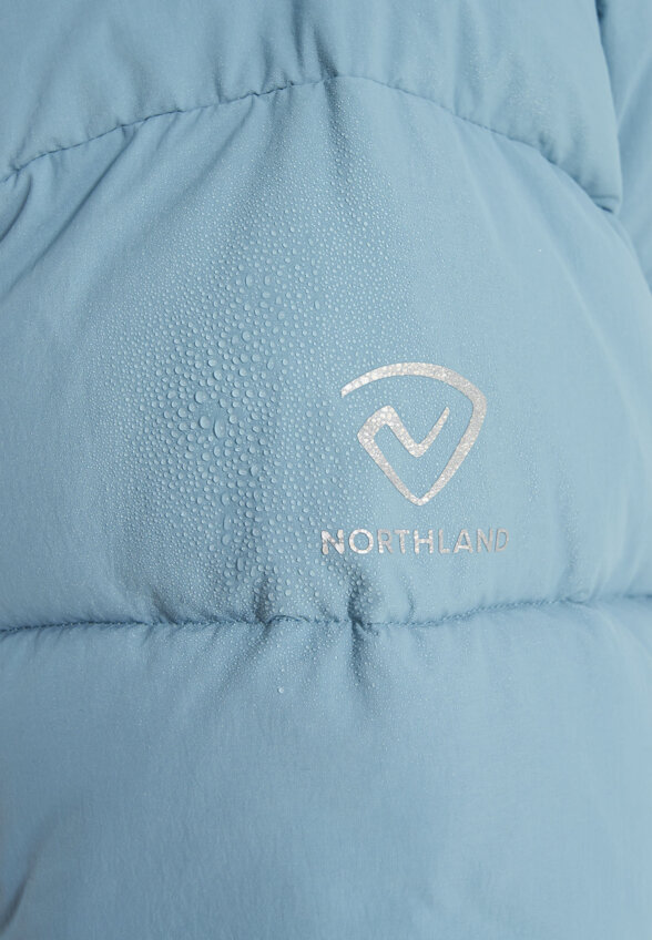 Пуховик женский Northland, Голубой