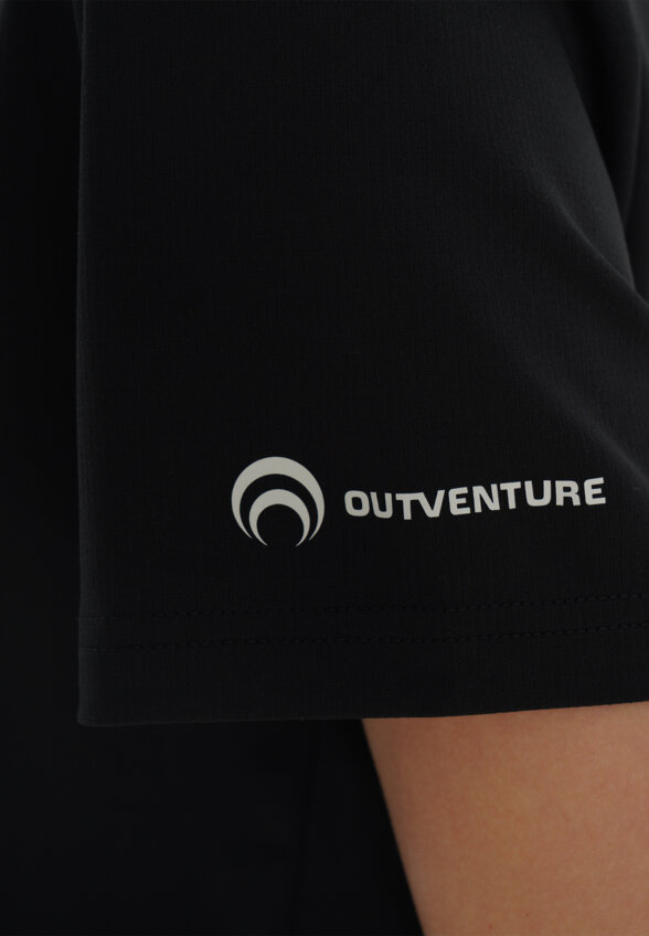 Футболка женская Outventure, Черный