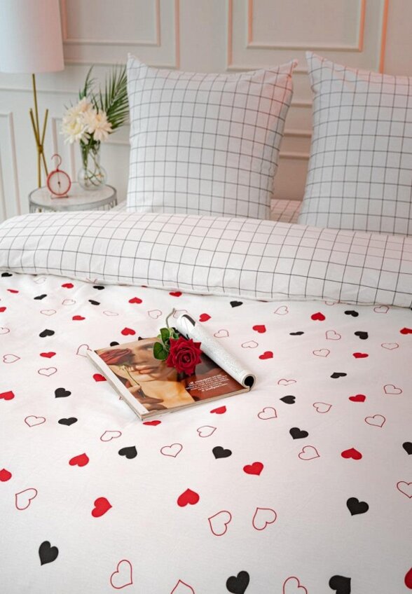 Постельное белье Евро Loveberry