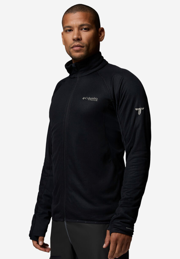 Толстовка мужская Columbia Summit Step Full Zip, Черный