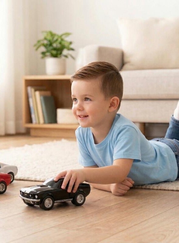 Игрушечная гоночная машинка Baghera Ford Mustang, черная