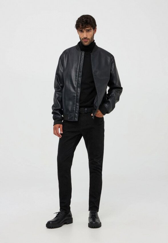 Куртка кожаная Terranova