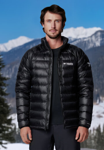 Пуховик мужской Columbia Arctic Crest, Черный