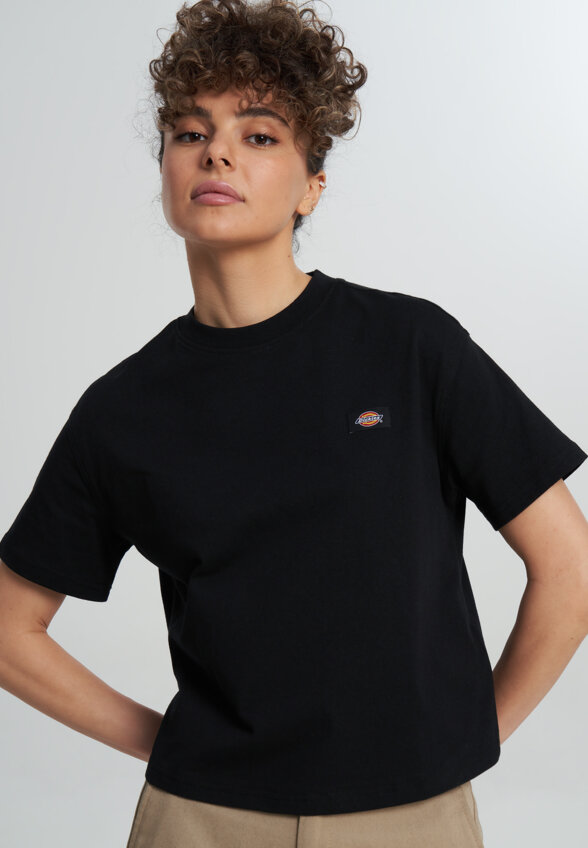 Футболка женская DICKIES Oakport Boxy, Черный