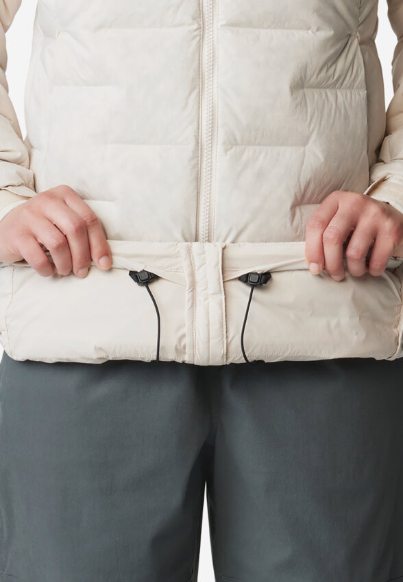 Пуховик женский Mountain Hardwear Stretchdown, Бежевый