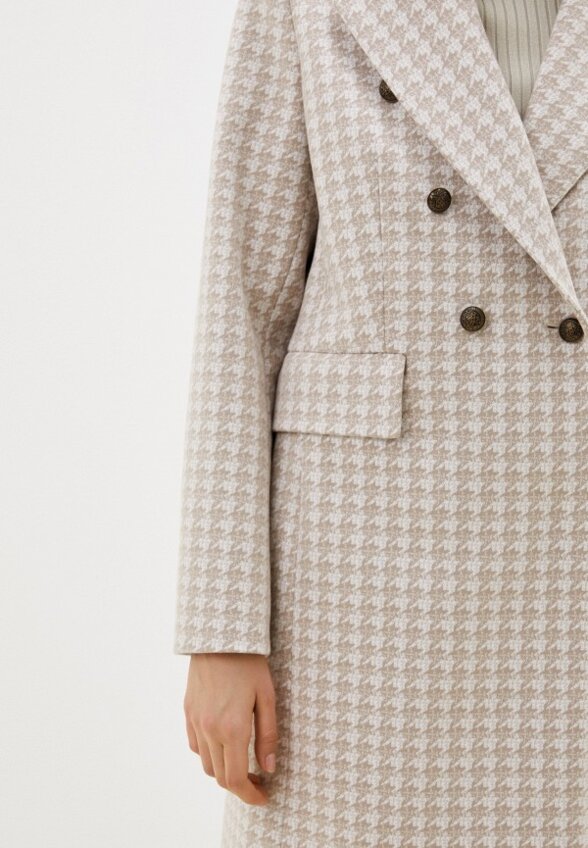 Пальто двубортное Снежная Королева