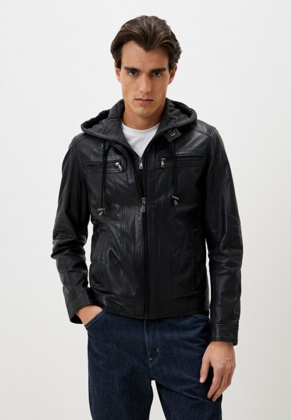 Куртка кожаная Jorg Weber