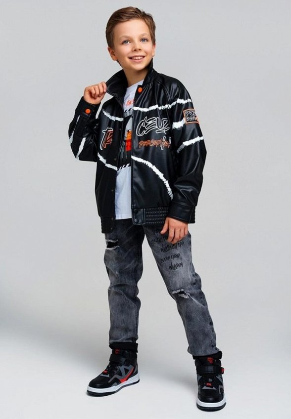 Куртка кожаная PlayToday