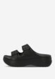 Сандалии женские Crocs Saturday Platform, Черный1  - превью