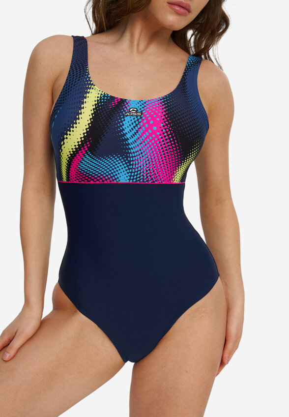 Купальник слитный женский Joss, Синий