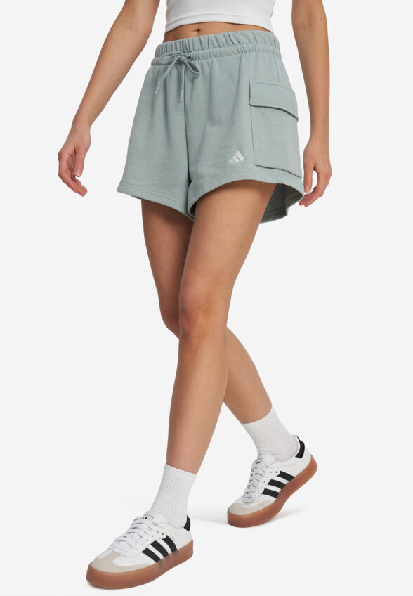 Шорты женские adidas, Зеленый