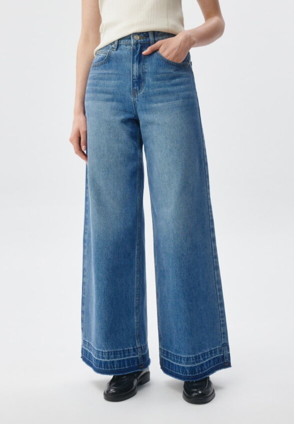 Джинсы WIDE LEG