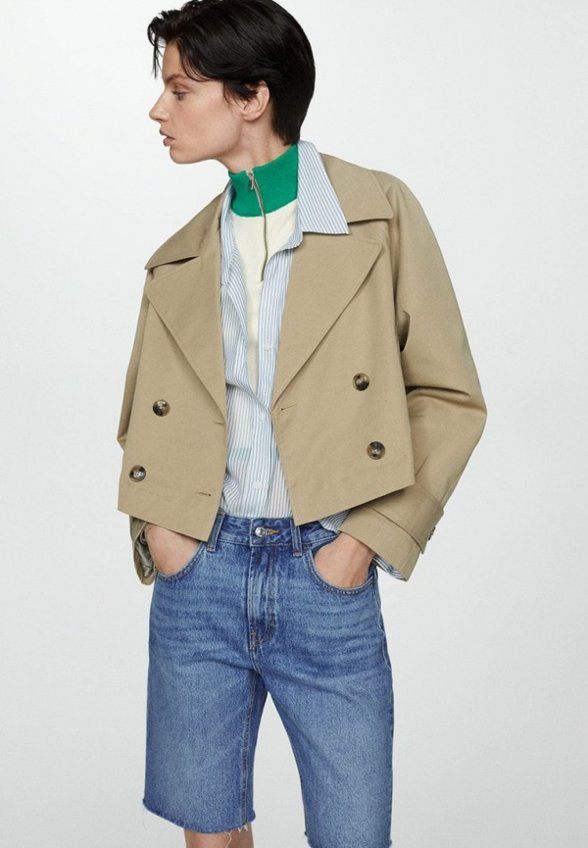 Шорты джинсовые Mango