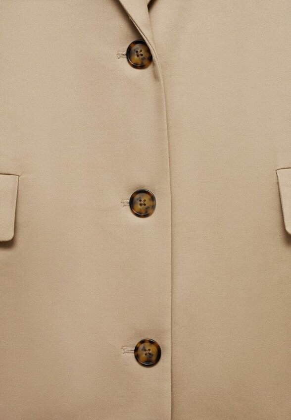 Пальто однобортное Mango