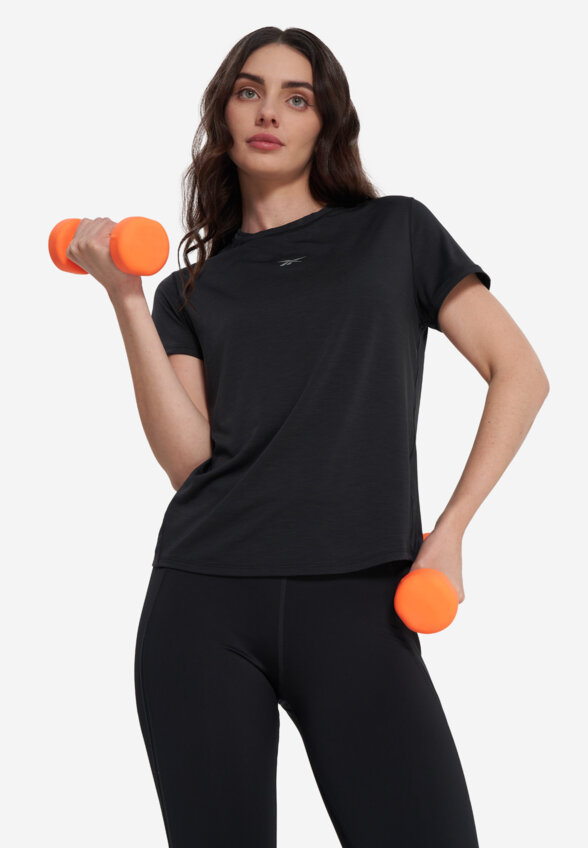 Футболка женская Reebok Rbk Chill Athletic, Черный