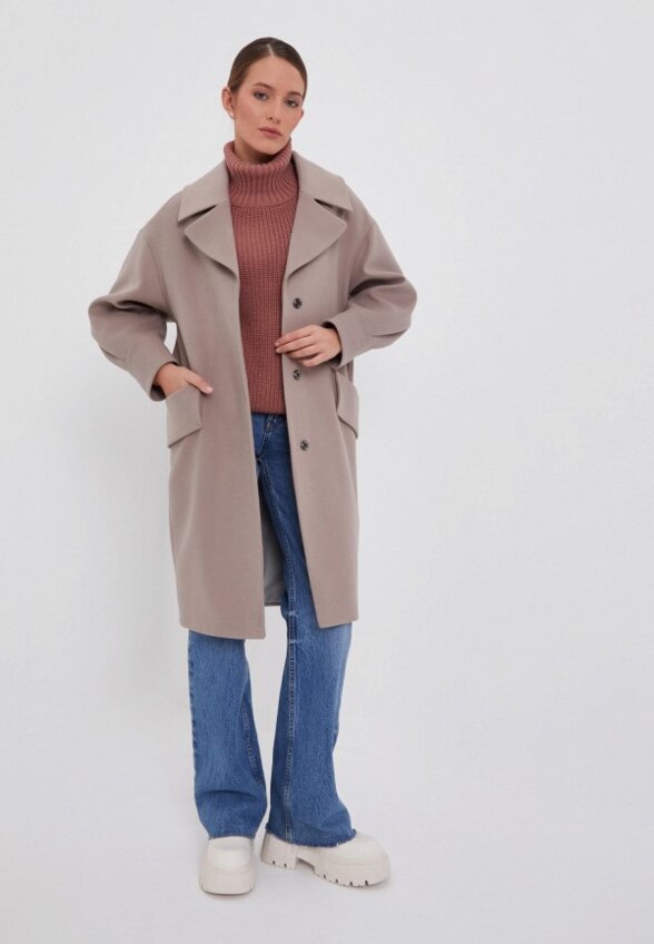 Пальто однобортное ReaLegenda