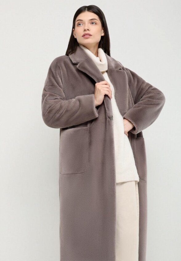 Пальто меховое Alef