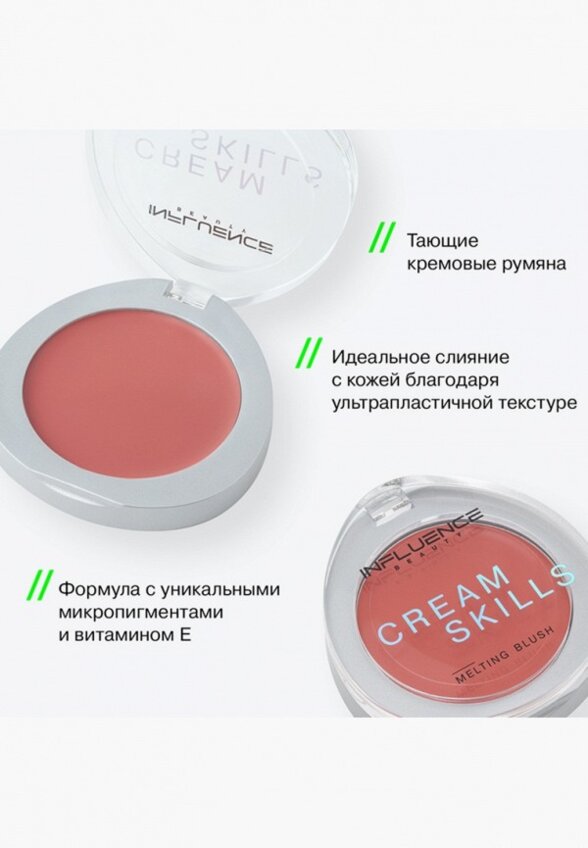 Румяна Influence Beauty