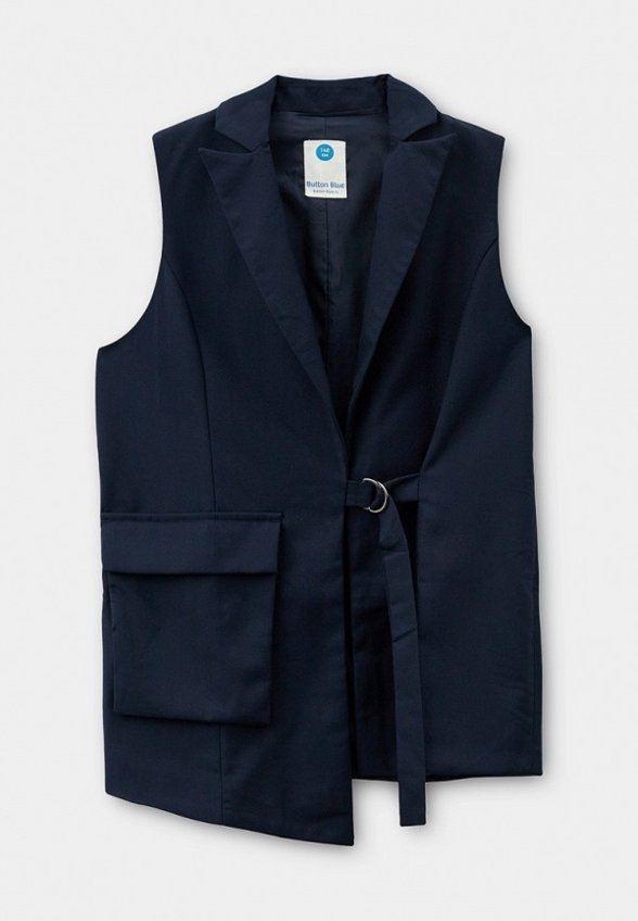 Жилет Button Blue