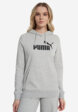 Худи женское PUMA Ess No. 1 Logo, Серый2  - превью