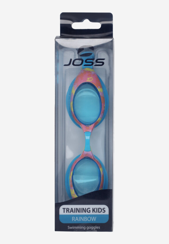 Очки для плавания детские Joss Rainbow, Голубой