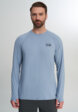 Лонгслив мужской Mountain Hardwear Crater Lake Long Sleeve Crew, Синий2  - превью