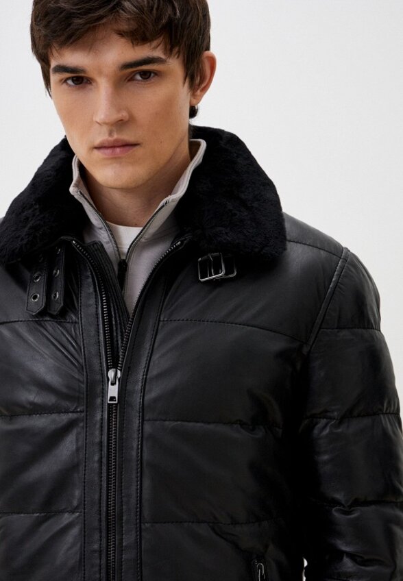 Куртка кожаная Jorg Weber