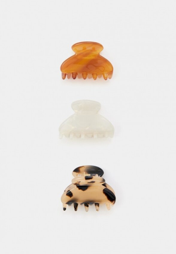 Заколки-крабы 3 шт. Perles