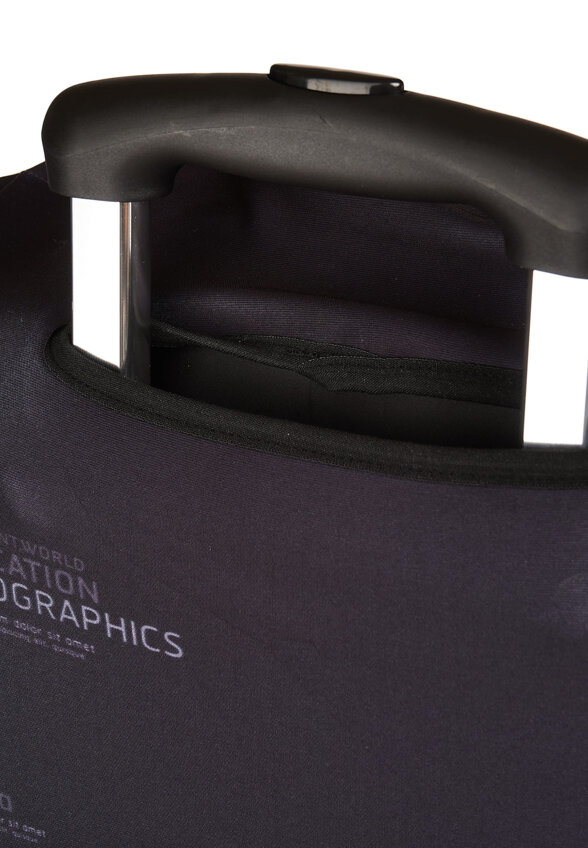 Др.Коффер LC-005M black чехол для чемодана