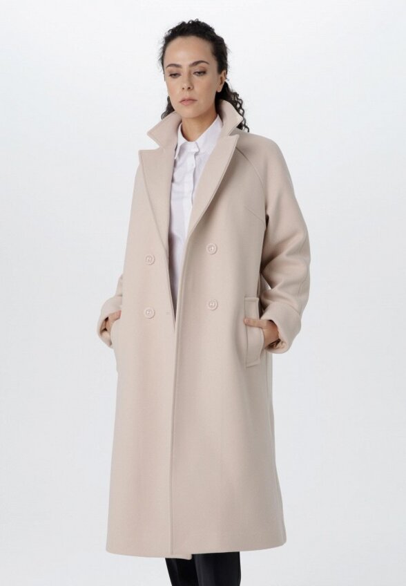 Пальто двубортное Kostochka