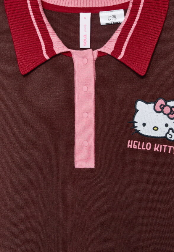 Джемпер с вышивкой Hello Kitty из линейки SELA Young