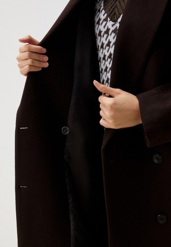 Пальто двубортное Ruxara