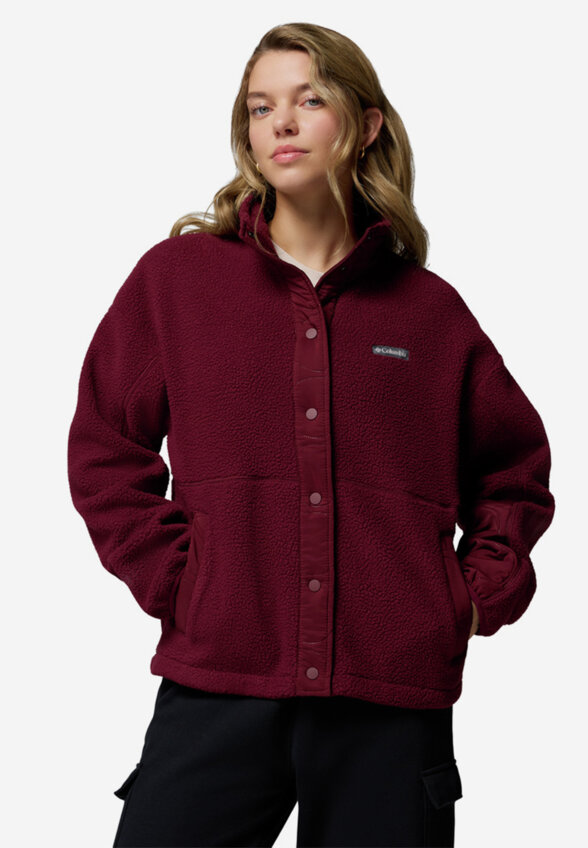 Джемпер флисовый женский Columbia Cloud Point Snap, Красный