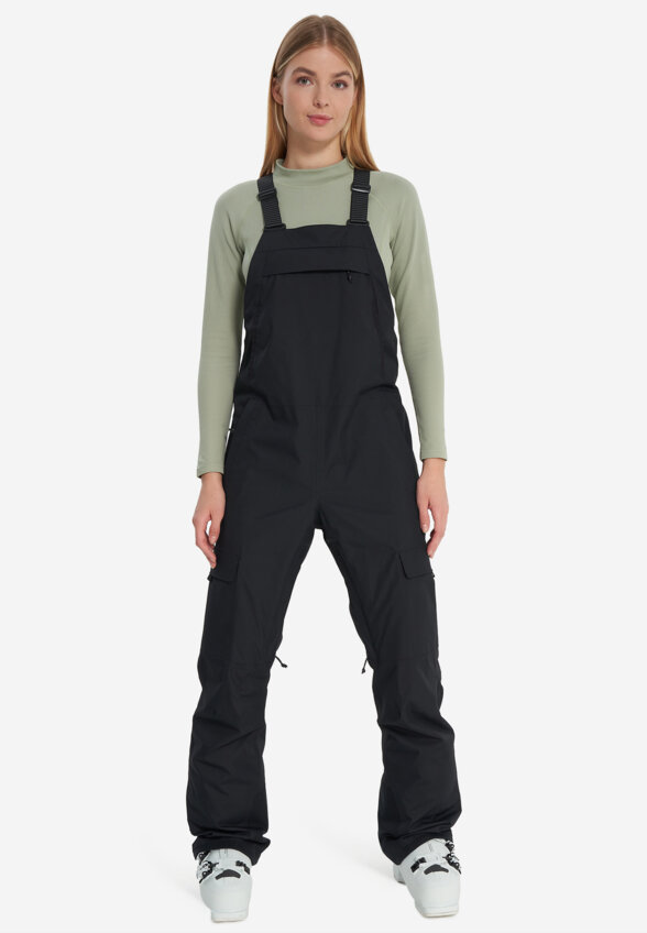 Полукомбинезон горнолыжный женский Mountain Hardwear Firefall, Черный