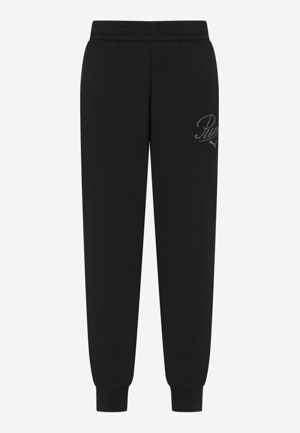 Брюки флисовые женские PUMA Ess Script, Черный