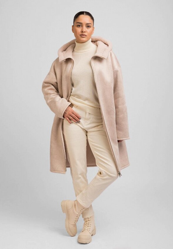 Пальто меховое Alef