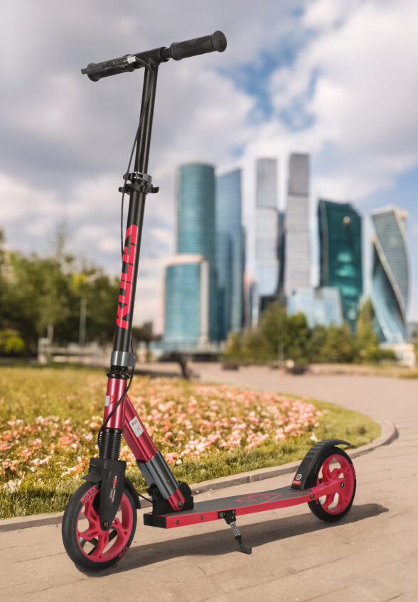 Самокат Roces, 175 мм, Красный