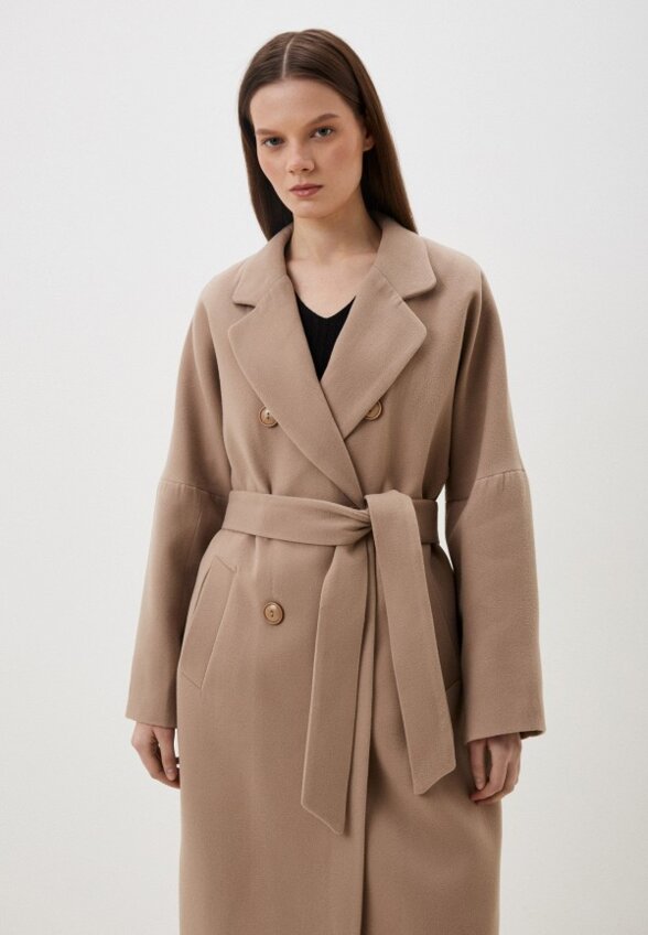 Пальто двубортное Louren Wilton