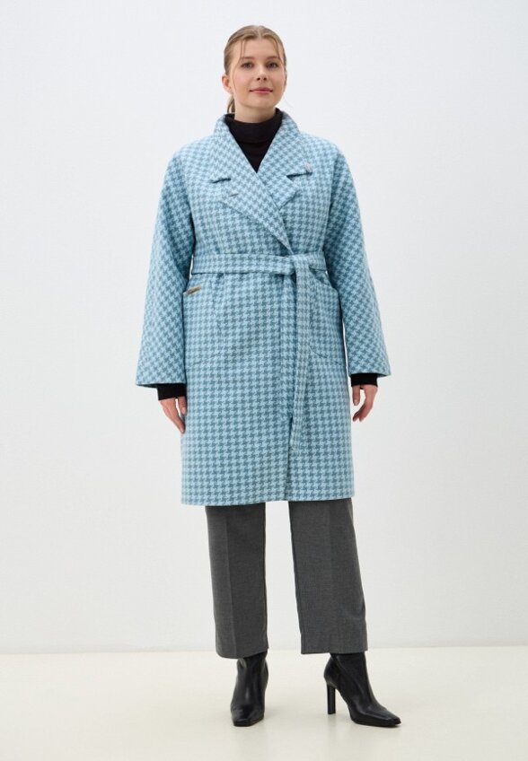 Пальто однобортное Gaxgax