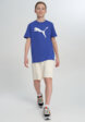 Футболка для мальчиков PUMA Ess Cat Logo, Синий5  - превью