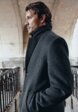 Пальто из смесовой шерсти премиум качества3  - превью