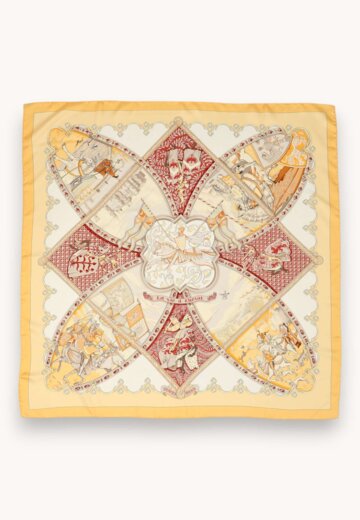 Hermes Silk Scarf