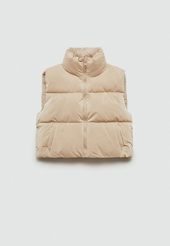 Жилет утепленный Mango Teen