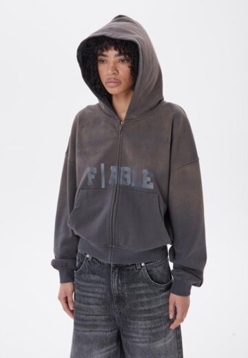 Худи zip Immortal Grey FABLE