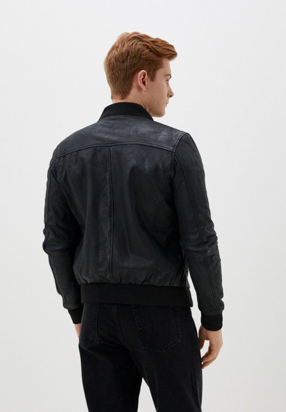Куртка кожаная Urban Fashion for Men